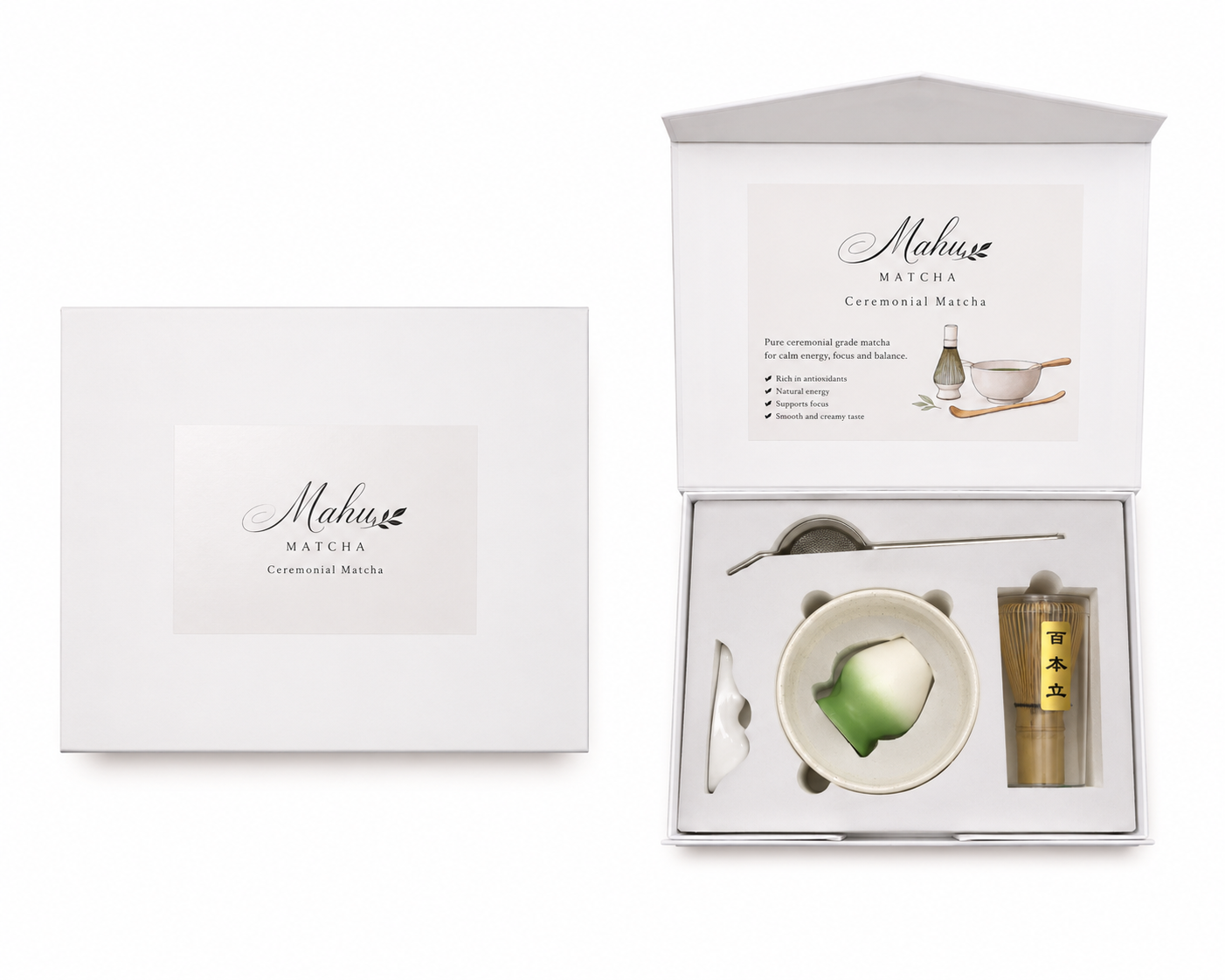 Mahu Matcha Whisk Set